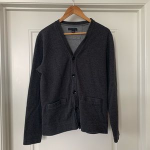 Banana Republic Grey Knit Cardigan